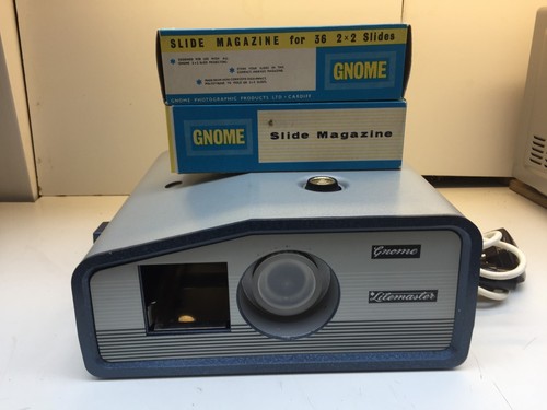 Vintage gnome litemaster slide - gnome,