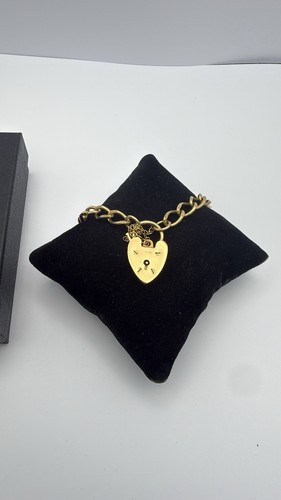 9ct gold oval link chain - ,