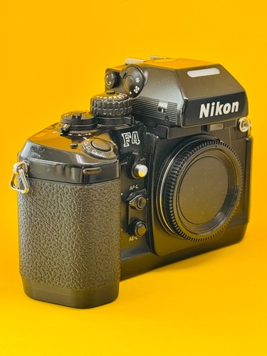 Nikon f4s camera - f4, grip