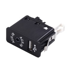 USB AUX Input Socket Port Plug For BMW 1 3 5 6 7 X1 X3 X4 X5 X6 Z4 MINI R56 R55