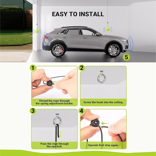 Tennis ball garage parking - tennis,