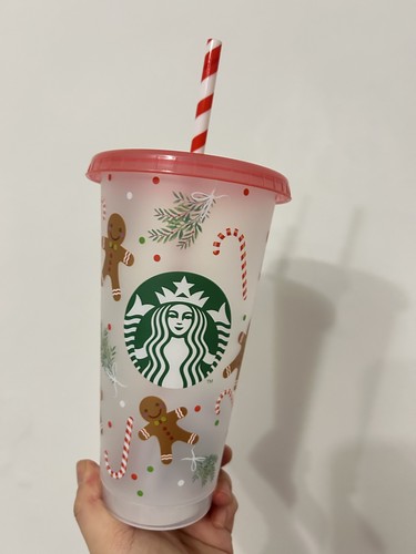 Starbucks gingerbread man - starbucks,