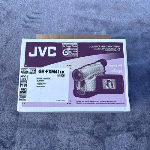 Jvc fxm41 vhs camcorder - gr-fxm41, vhs-c
