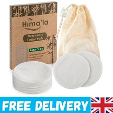 24 Soft Bamboo Makeup Remover