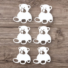 Bespoke Die Cut Teddy Bear