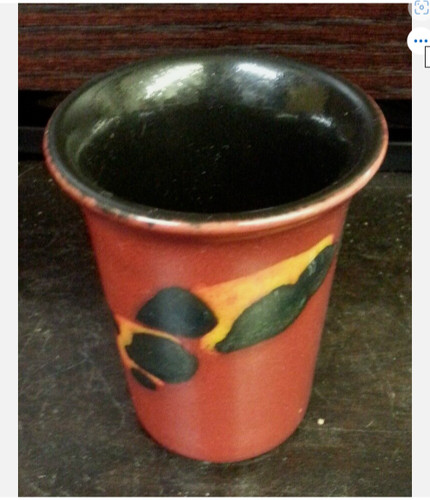 Poole vase 10cm - tall, excellent
