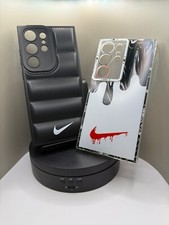 Case For Samsung Galaxy S 25 24 23 22 21 20 + Ultra Plus FE Nike Design Puffer