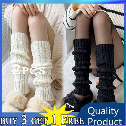 Winter knitted wool warmers - knitted,
