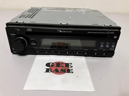 Nakamichi 400 car audio - nakamichi, cd-400