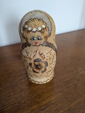 Vintage Wooden Russian Doll