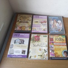 6 CD-ROM bundle papercraft xmas Angels india 3d builder Beatrix potter hobbies