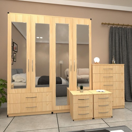 Door drawer wardrobe set - 2,