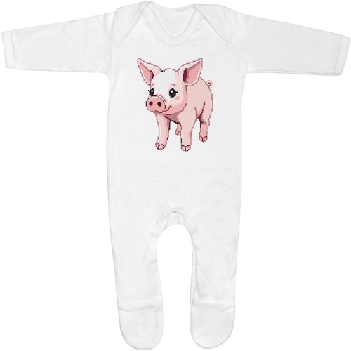 Pixel style piglet - style, piglet'