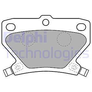 Lp1513 delphi brake pad set - delphi,