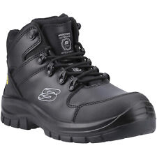 Skechers Safety Boots Leather S3 ESD Composite Toe Cap Memory Foam Insole Kilram