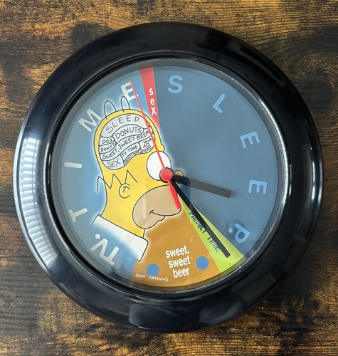 Homer simpson wall clock - simpson, 90s