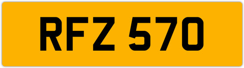 Rfz 570 3x3 - dateless, private