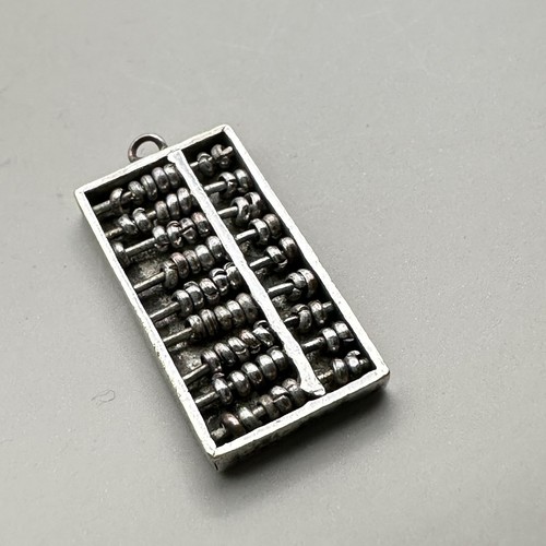 Abacus small pendant beads - small,