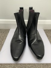 ASOS Men’s Black Leather