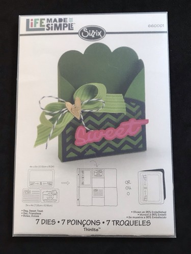 Bag sweet treat pouch sizzix - bag,