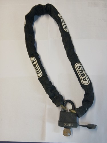 Abus bike chain lock 80cm - abus,