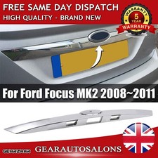Rear Chrome Tailgate Boot