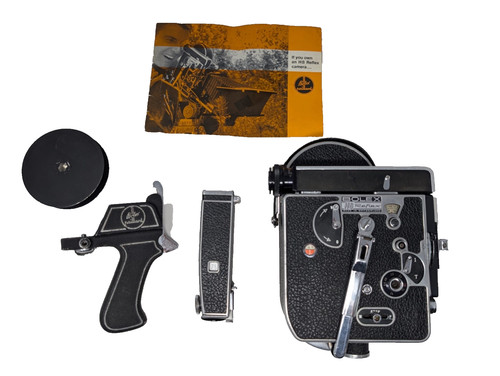 Bolex reflex cine camera - h8,