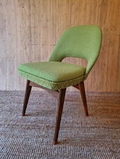 Fab Vintage Retro 1960s Ben Chair Accent Chair Chartreuse Boucle & Chenille