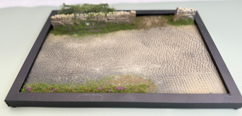 Diorama base cobbled street - cobbled,