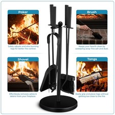 5 Piece Fire Companion Set