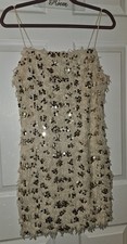 Primark Fluffy Sequin Dress