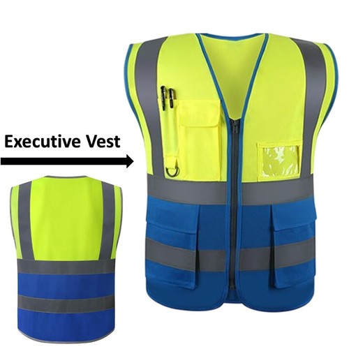 Viz safety vest waistcoat - hi,