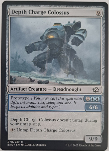 Depth charge colossus the - depth,