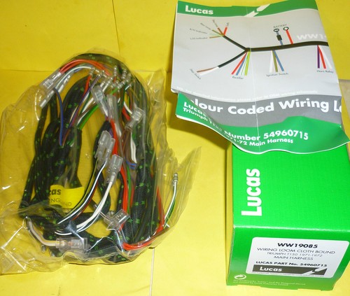 Genuine lucas wiring harness - genuine,