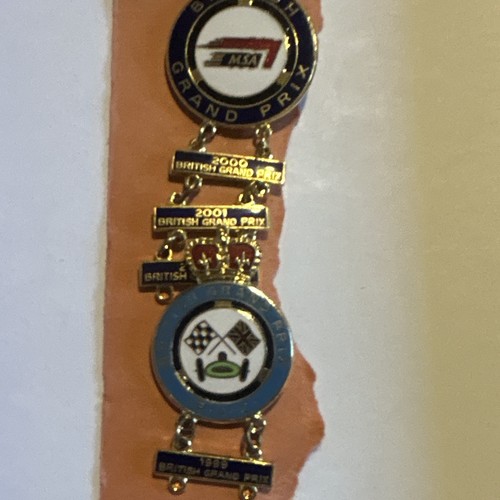 British grand prix marshal pin - grand,