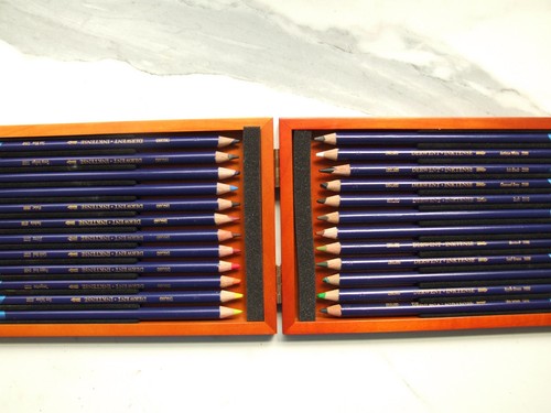 Wooden box set 24 derwent - wooden,