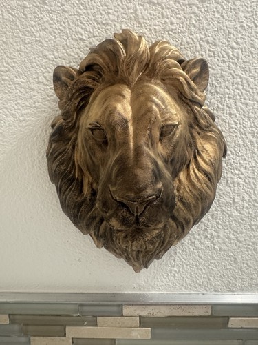 Vintage gold lion - vintage,