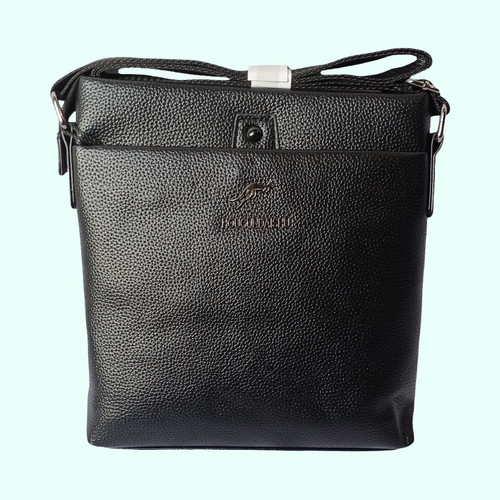 Fossil black leather - black, small