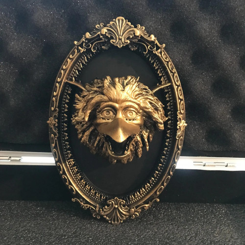 Labyrinth firey ornate - ornate, 3d