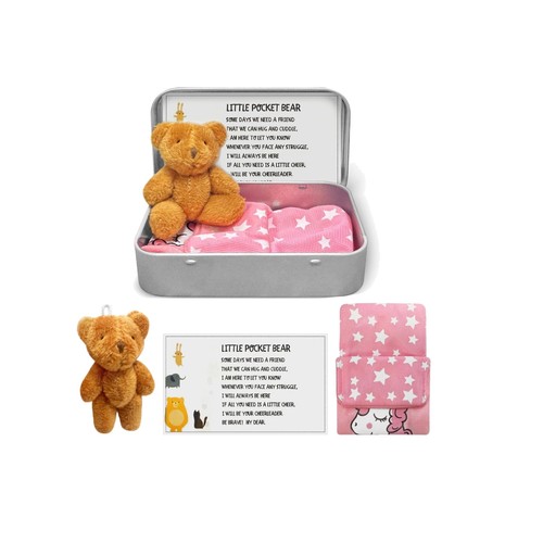 Pocket bear gift set plush - pocket,