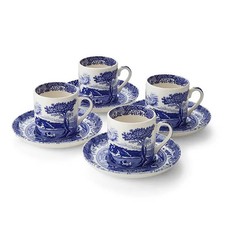 Spode Blue Italian Set of 4