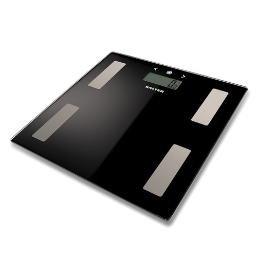Salter black glass body - glass,