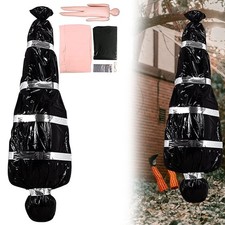 Dead Body Bag Prop Halloween Decorations Victim Props Scary Fake Corpse in Baguk