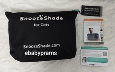 SnoozeShade Blackout Cover and Sleep Canopy for Cots Snooze Sun Shade