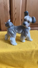 LLADRO Rare Terrier With Bird On Tail Perfect