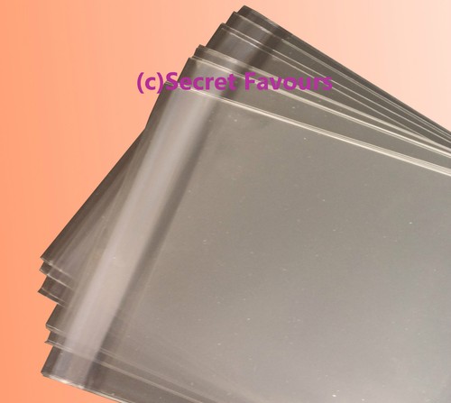Clear cello display bags - clear,