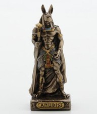 Anubis Bronze Miniature Statue