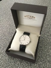 Rotary Les Originales Classic Gent’s Waterproof Leather Watch GS9000/21