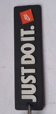 Vintage old Retro Keyring Key RING Nike just do it slogan training shoes 