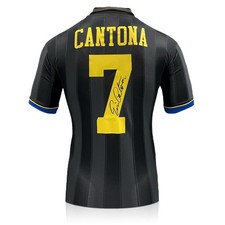 Eric Cantona Signed Manchester